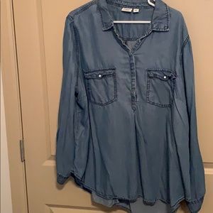 Denim tunic